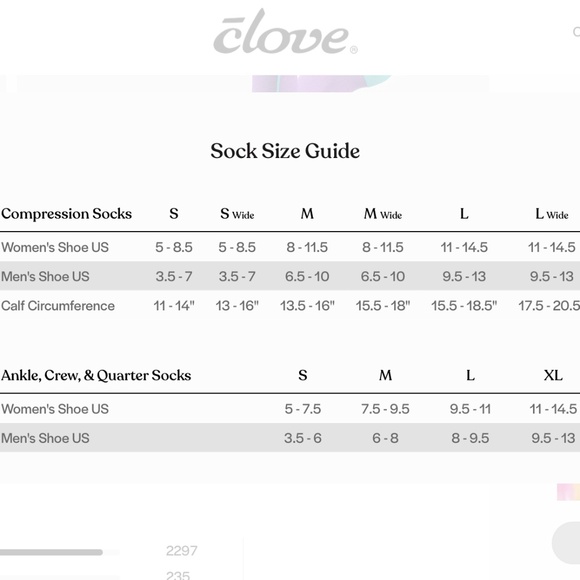 NWT | Clove Compression Socks Matcha | Sz S, M - Picture 4 of 4